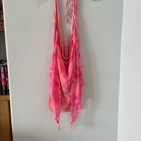 Oh polly ELIO Sarong Wrap Front Mini Dress size 6 - Picture 3 of 6